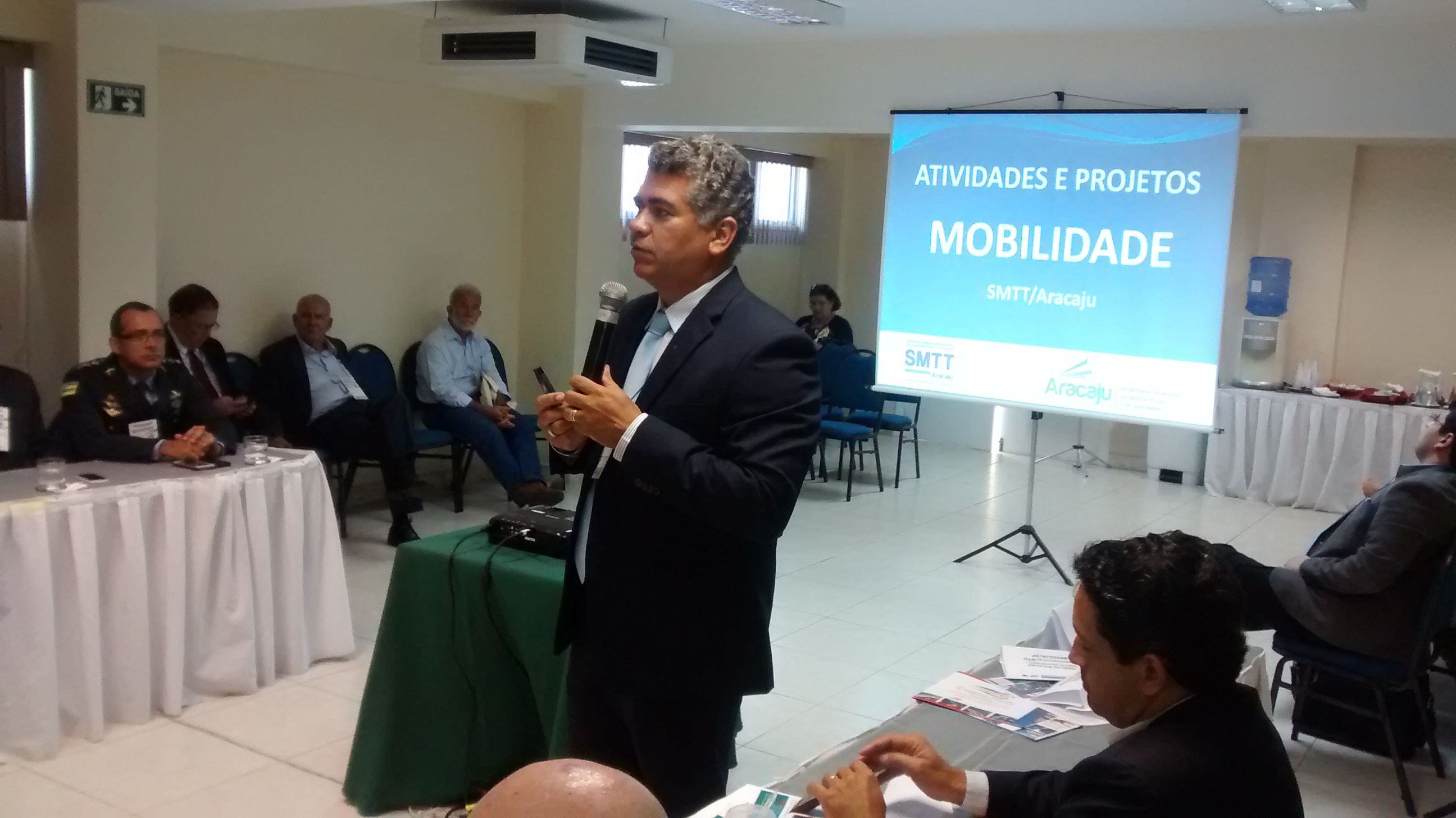 85º Fórum Nacional: Superintendente da SMTT apresenta pontos do plano de mobilidade urbana de Aracaju - SMTT Aracaju